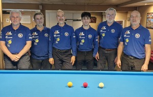 Classements Carambole à l'issue du T1